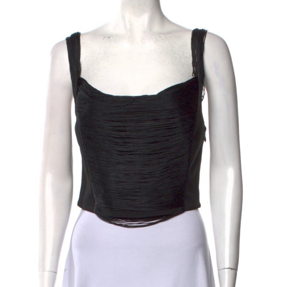 Jonathan Simkhai Fringed Top